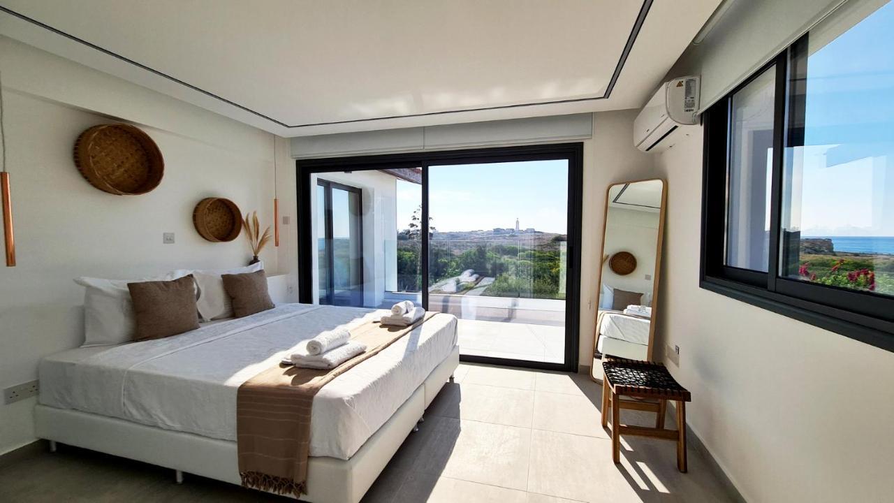 Phaedrus Living: Seaview Luxury Villa Venus Paphos Ngoại thất bức ảnh