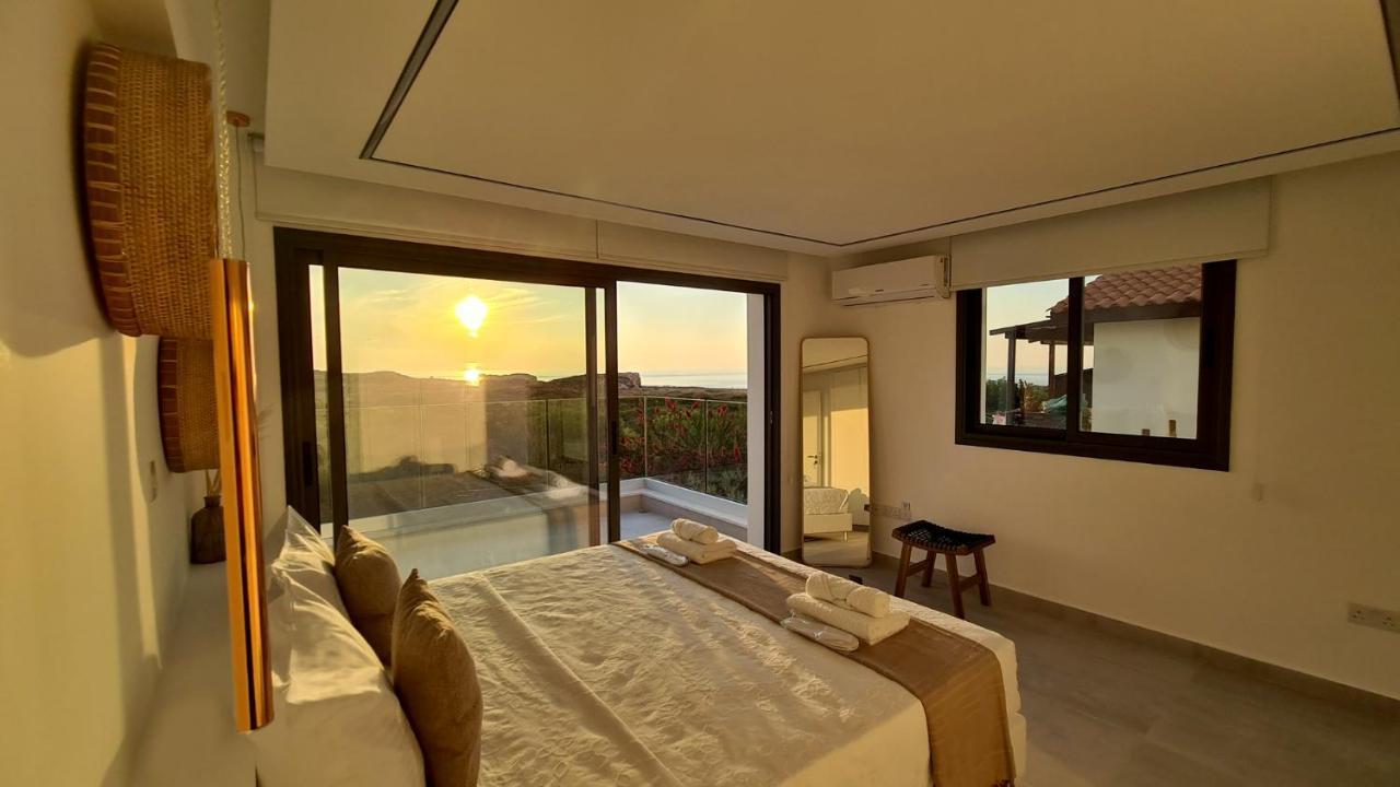 Phaedrus Living: Seaview Luxury Villa Venus Paphos Ngoại thất bức ảnh